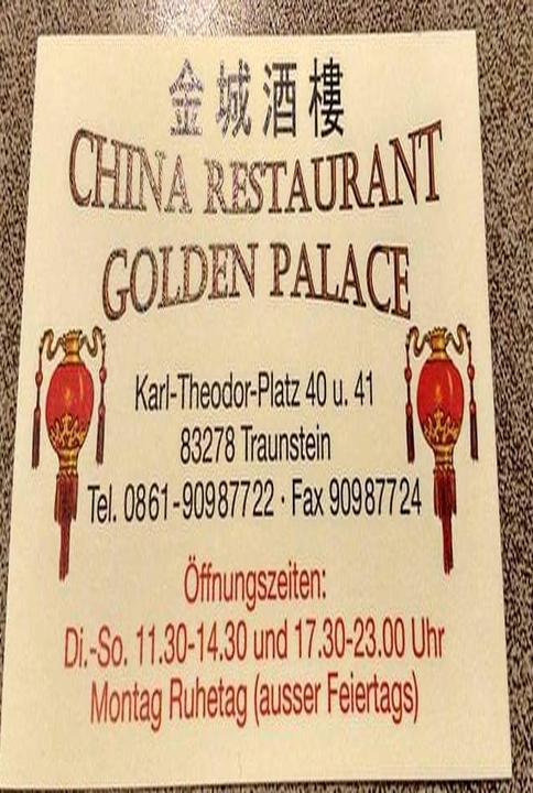 China-Restaurant Golden Palace
